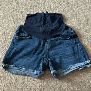 Maternity Jean Shorts